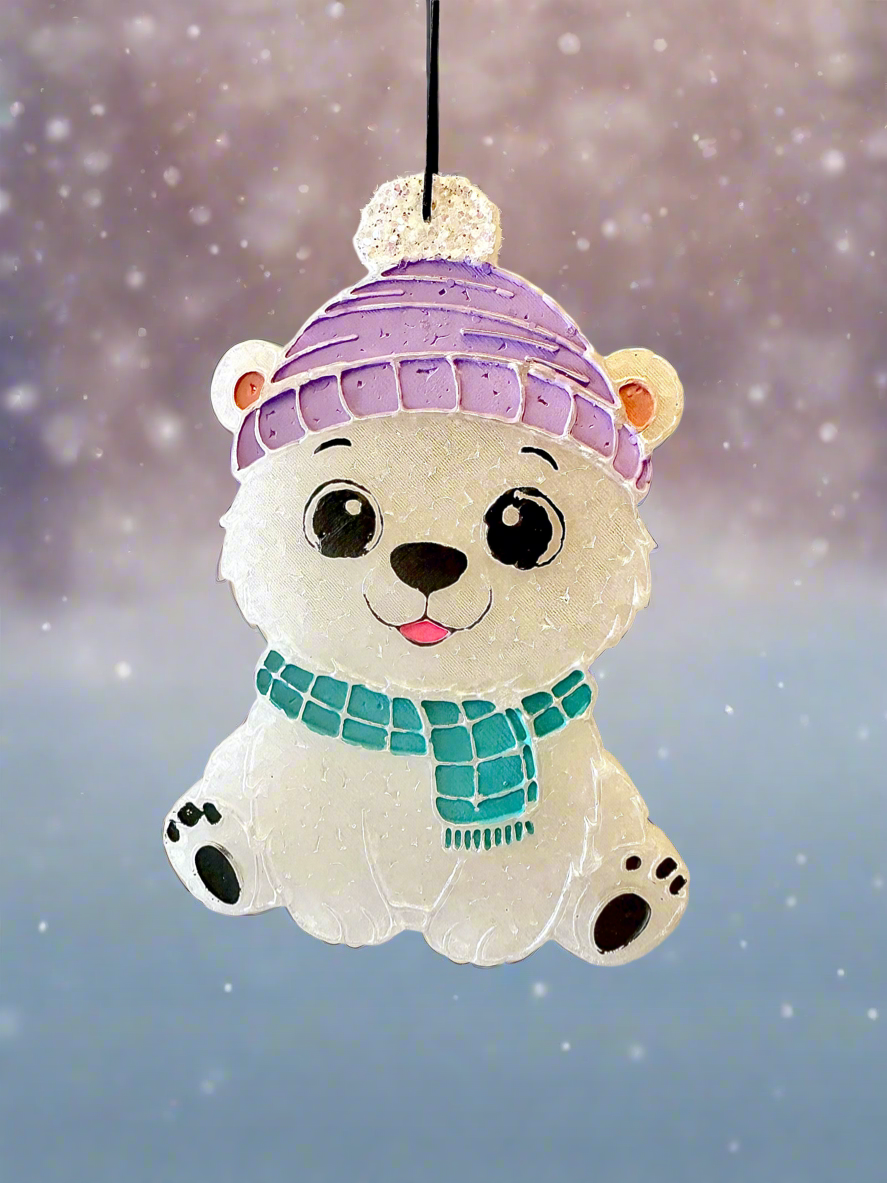 Winter Polar Bear Freshie