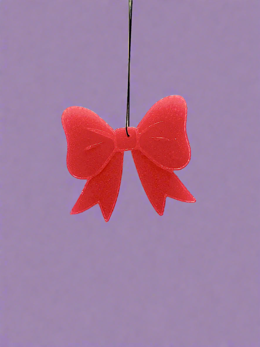 Freshie- Glitter Bow