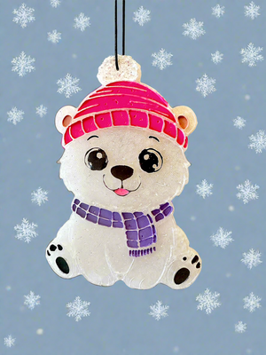 Winter Polar Bear Freshie