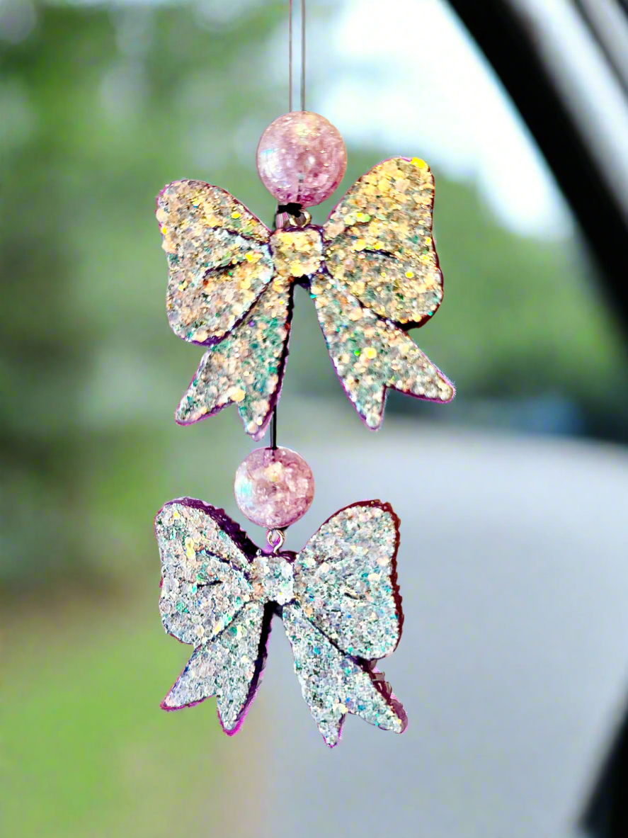 Double Bow Dangle Freshie