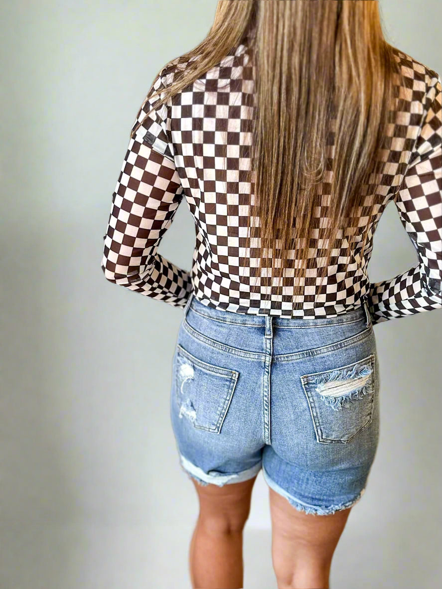 Georgia Distressed Shorts