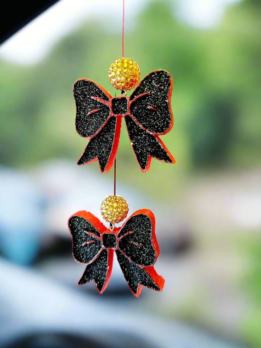 Freshie- Double Bow Dangle