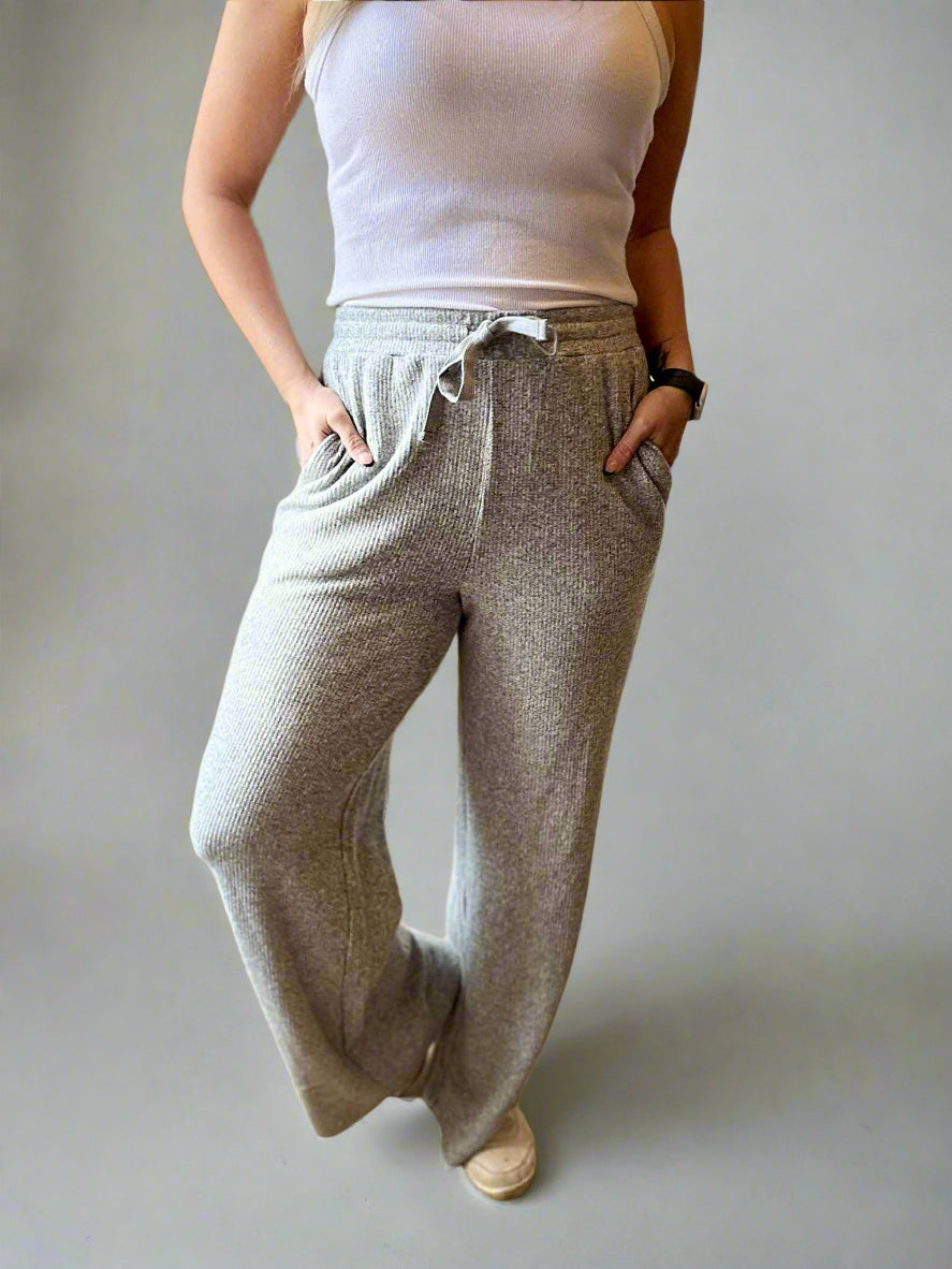 London Fog Heather Gray Lounge Pants