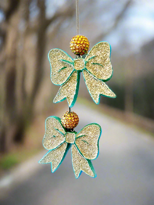 Double Bow Dangle Freshie