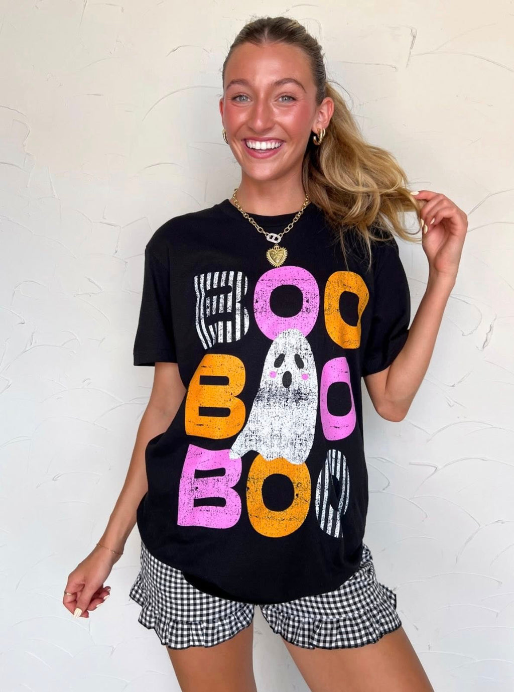 Boo Stacked Tee