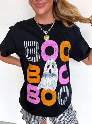 Boo Stacked Tee