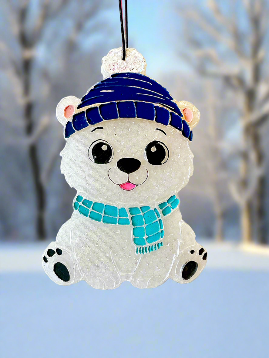 Winter Polar Bear Freshie