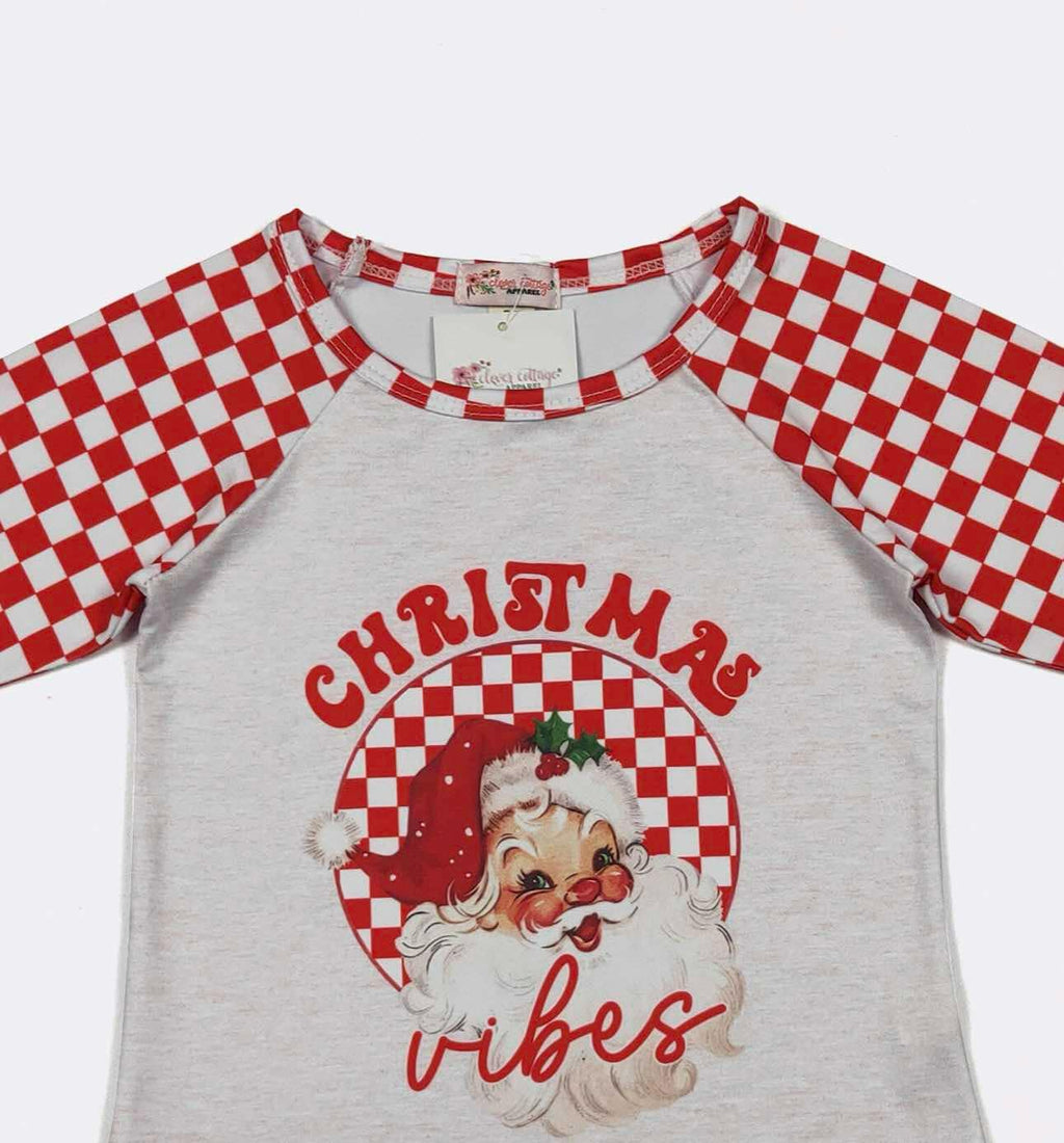 Christmas Vibes Raglan