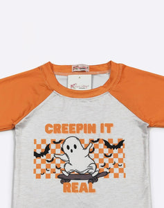 Creepin It Real Boy Raglan