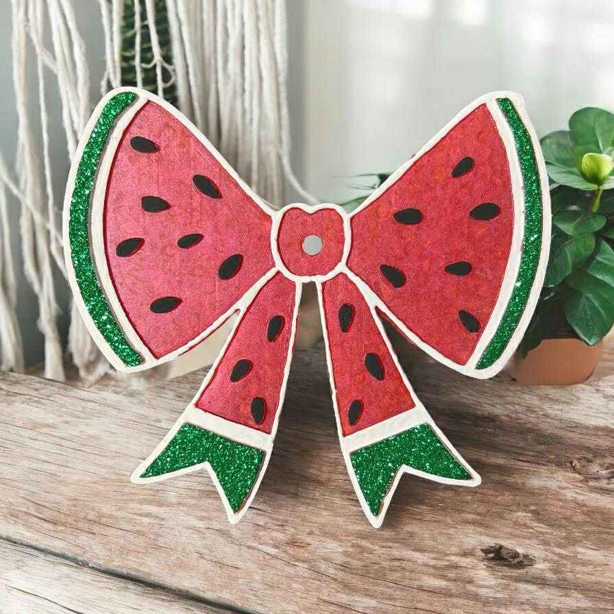 Freshie- Watermelon Bow