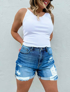 Georgia Distressed Shorts