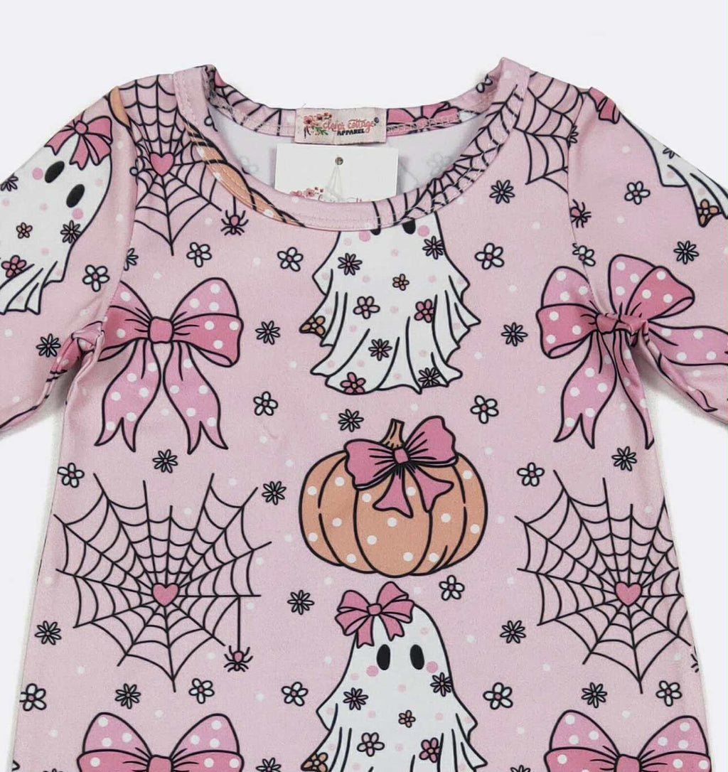 Girly Ghost Baby Romper