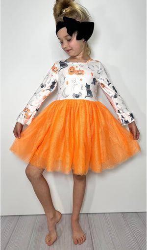 Halloween Tutu Girls Dress
