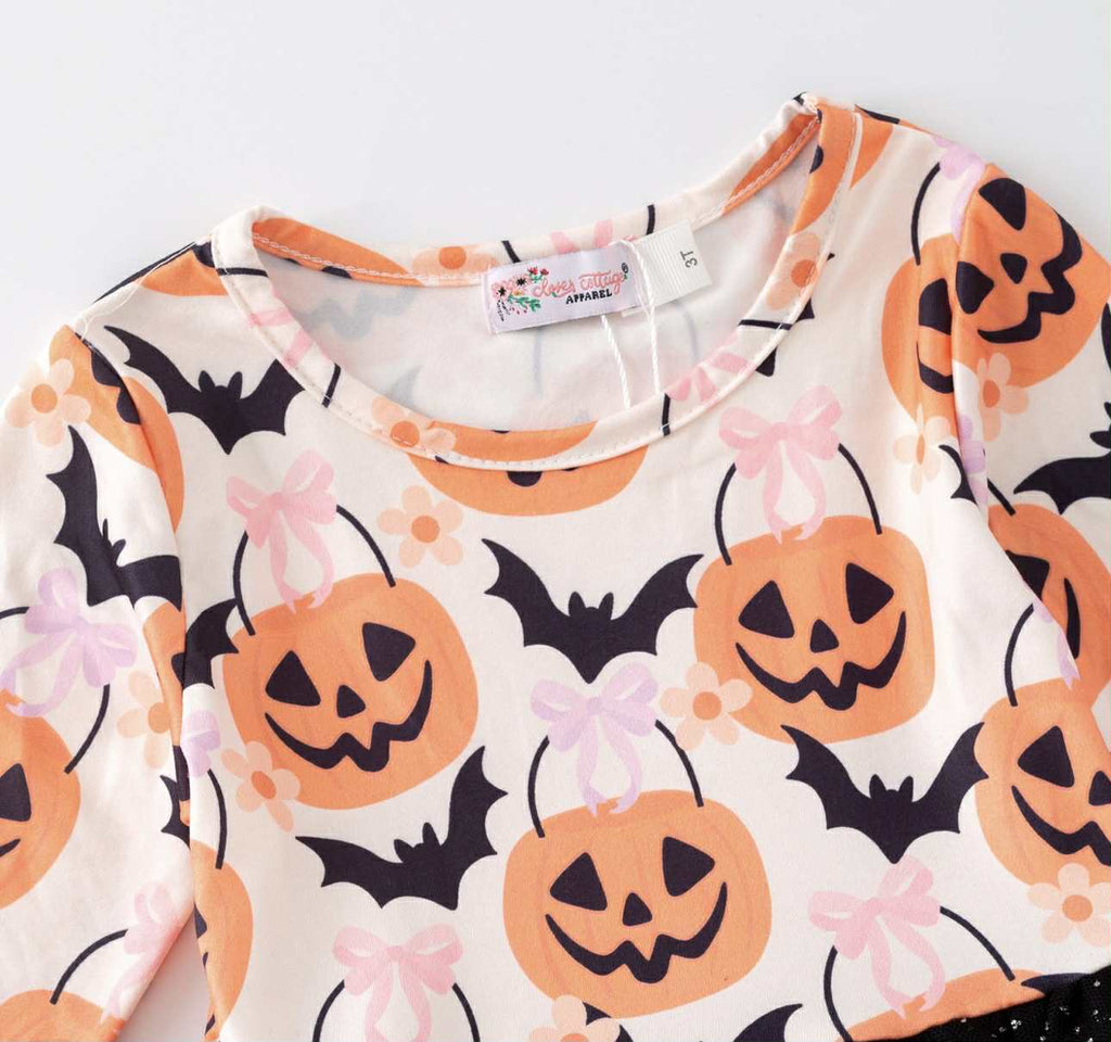 Jack O' Lantern Tutu Girls Dress