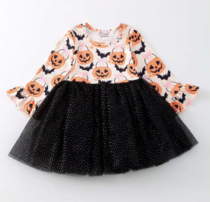 Jack O' Lantern Tutu Girls Dress