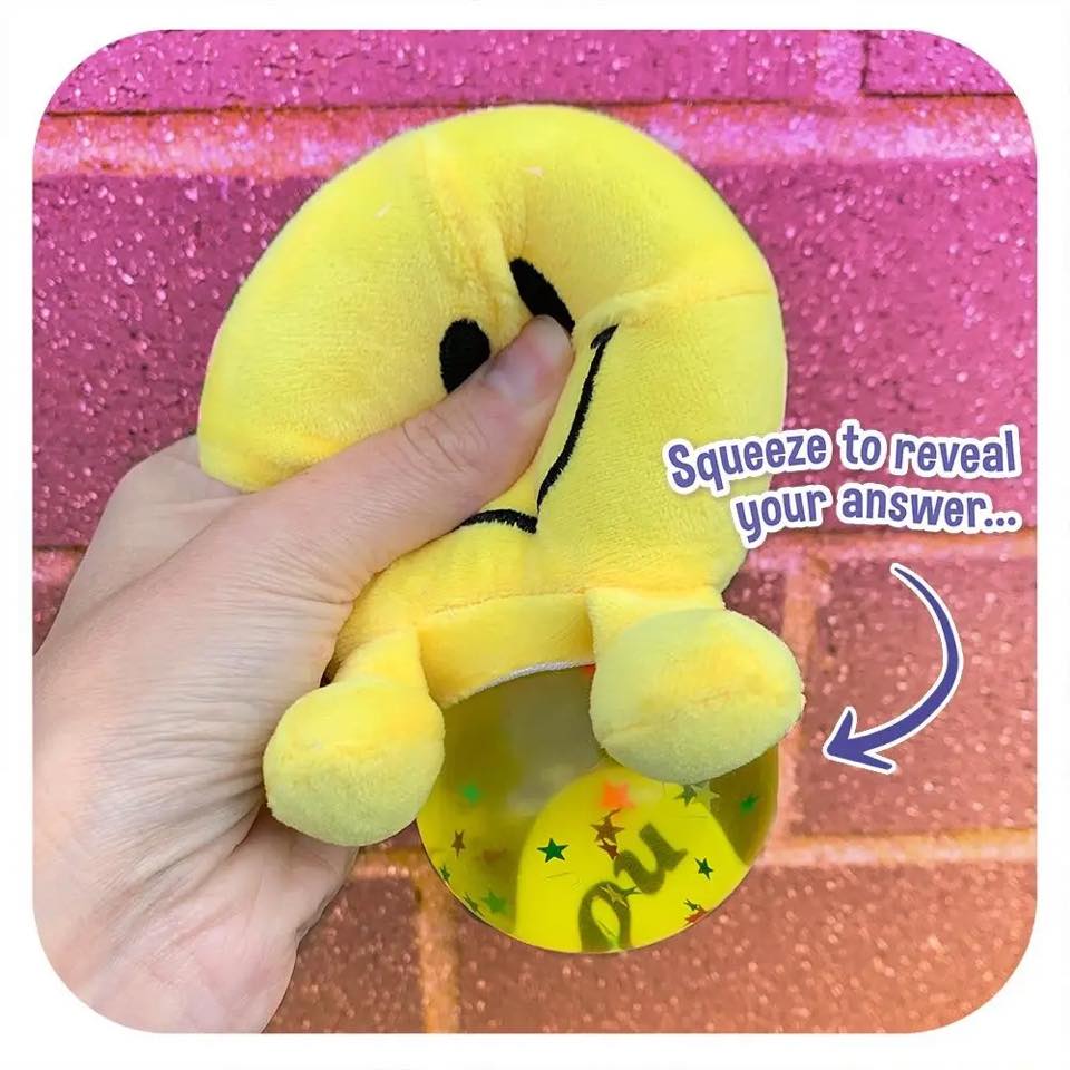 Magic Fortune Friends - Plush Waterball Happy Face