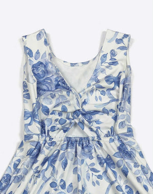 Prussian Rose Athletic Girls Dress
