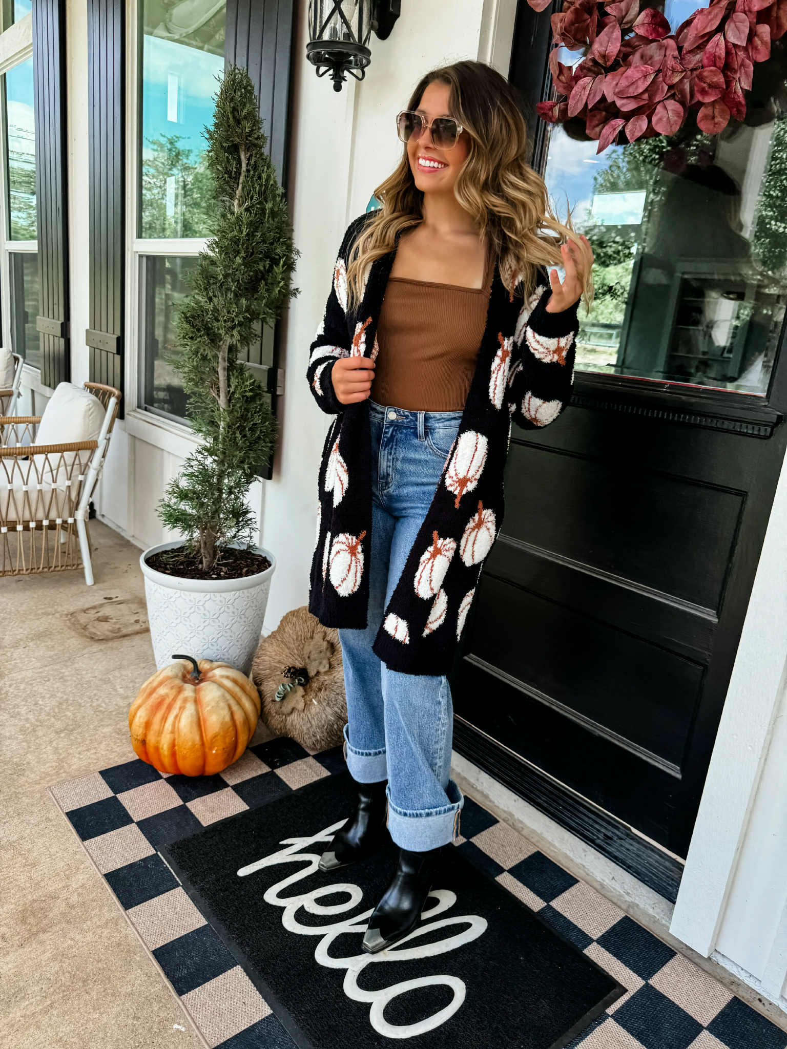 Pumpkin Cloud Cardigan
