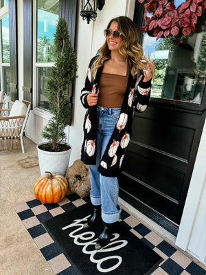 Pumpkin Cloud Cardigan