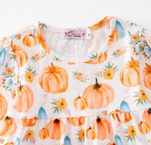 Pumpkin Plaid Set