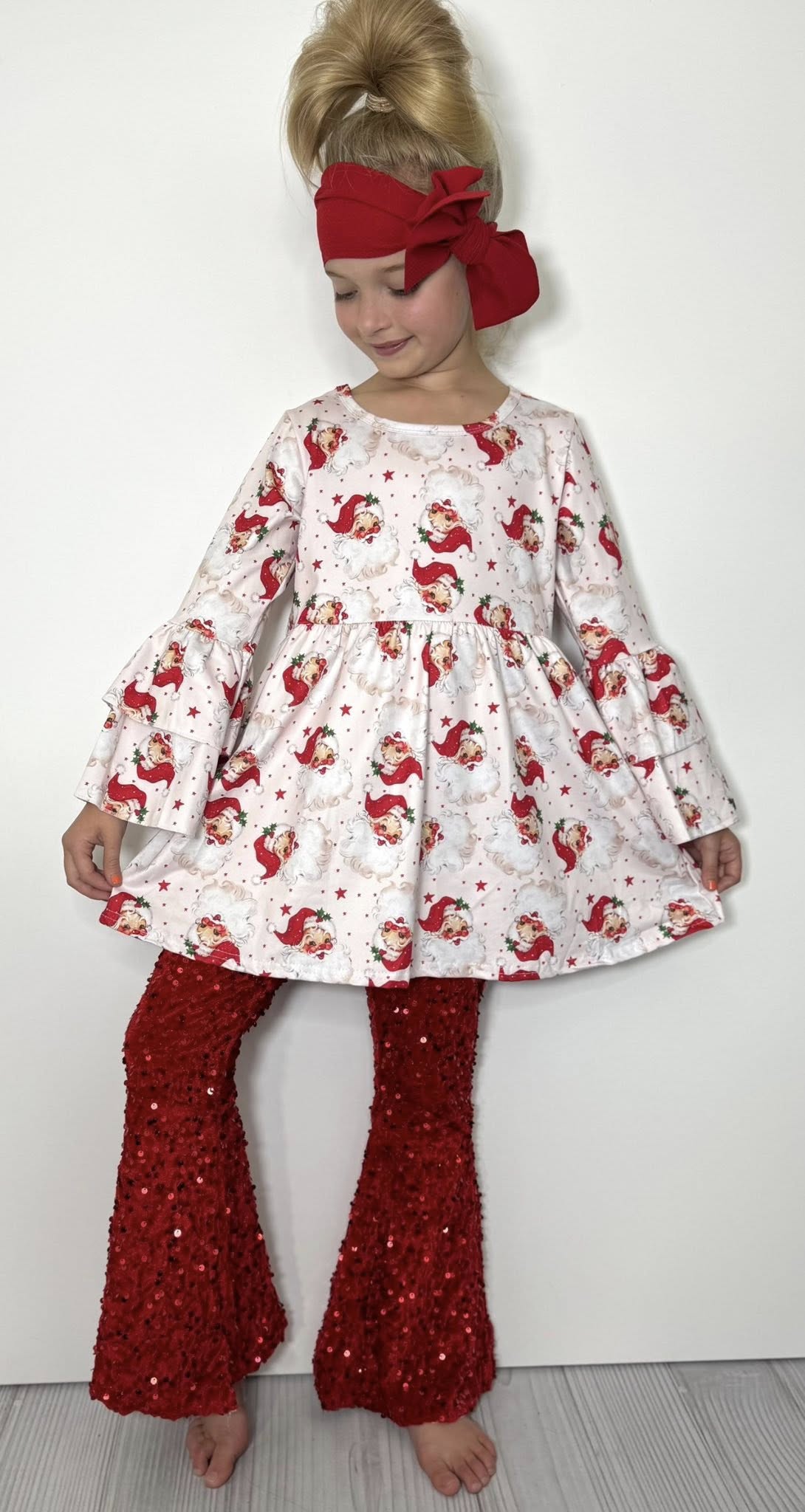 Starlight Santa Girls 2-Piece Set