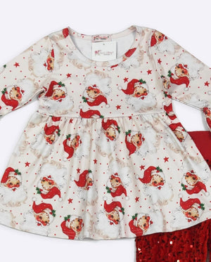 Starlight Santa Girls 2-Piece Set