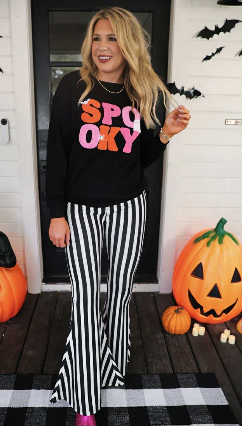 Stay Rowdy Striped Pants