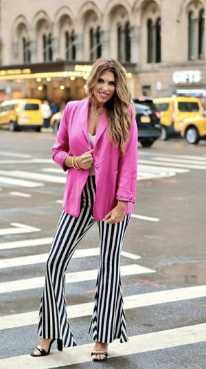 Stay Rowdy Striped Pants