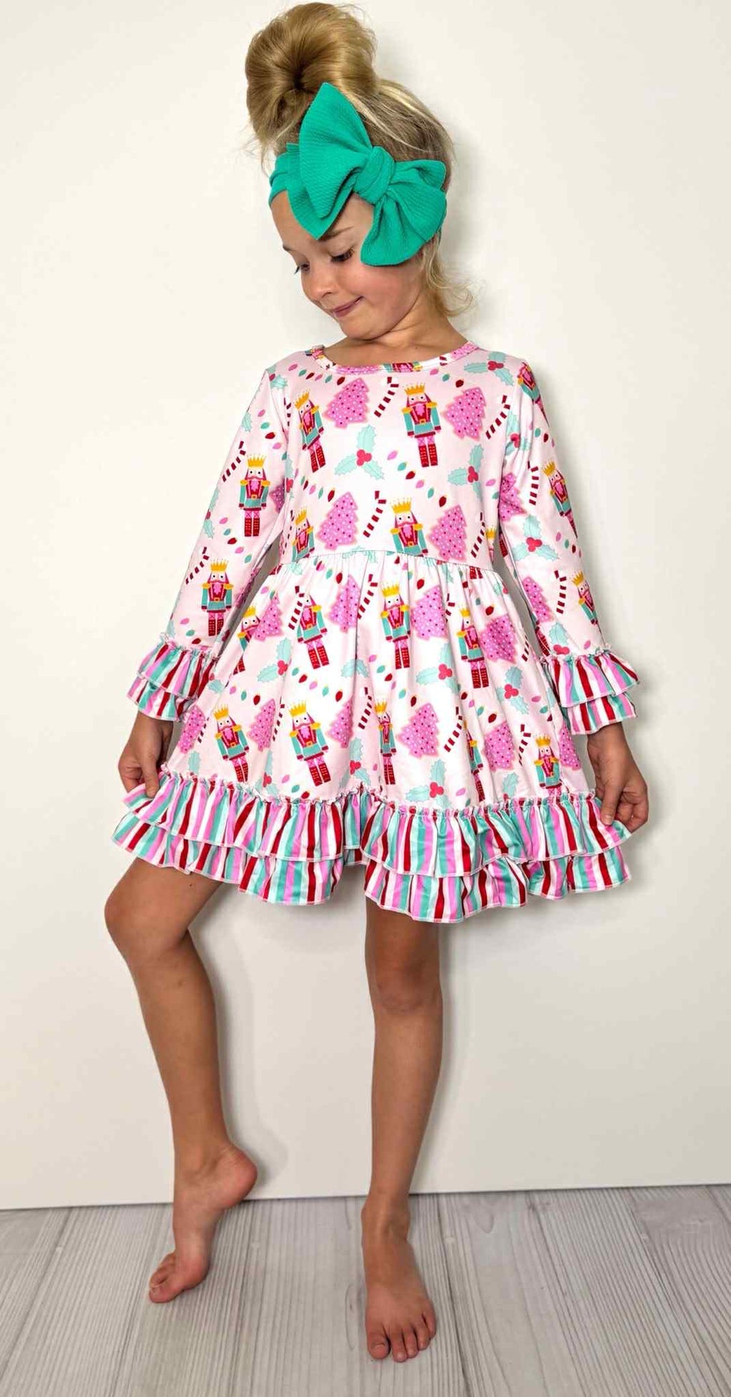 Sugar Plum Nutcracker Girls Dress
