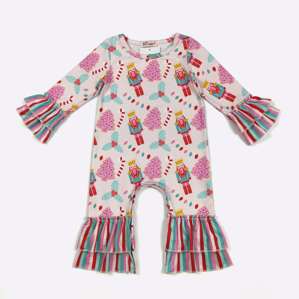 Sugar Plum Nutcracker Baby Romper