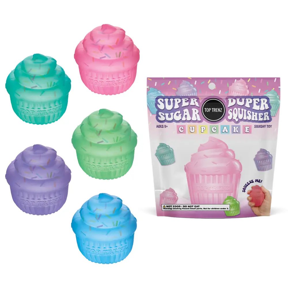 Super Duper Sugar Squisher- Cupcake
