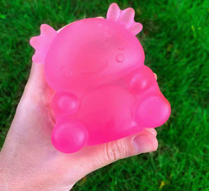 Super Duper Sugar Squisher Toy - Axolotl