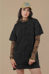 The Ryder Mineral Washed Knit Dress