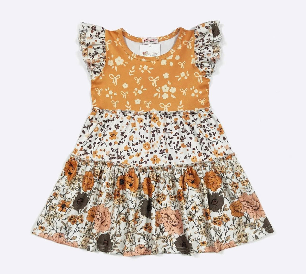 Tier Autumn Girl Dress