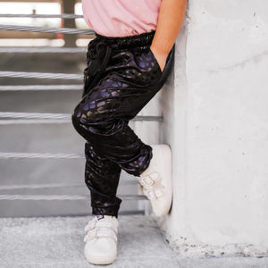 Youth Leopard Joggers