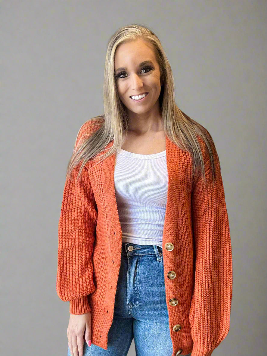 Harvest Moon Chunky Cardigan