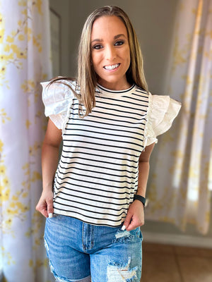 Erin Stripe Top