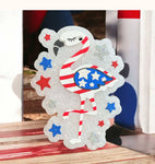 Freshie- Red, White, and Flamingo