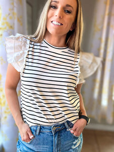 Erin Stripe Top