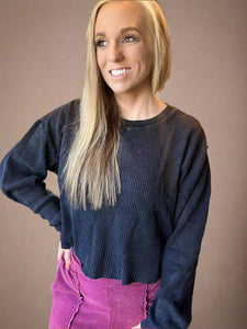 The Rebel Waffle Top