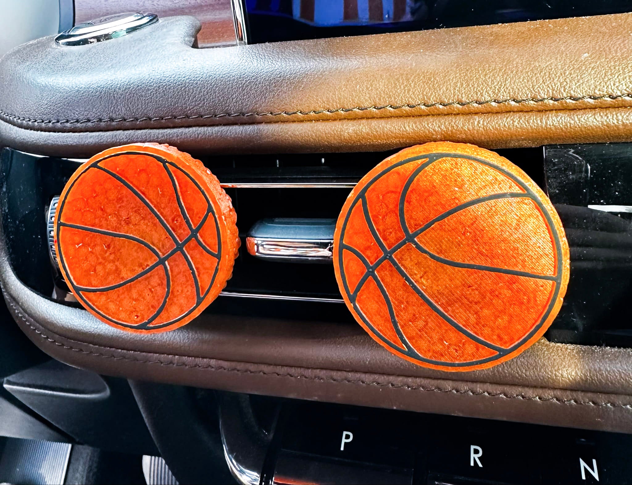Freshie- Basketball Vent Clip Set